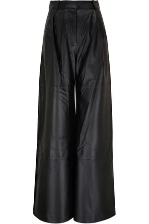 ZIMMERMANN Luminosity wide-leg leather trousers