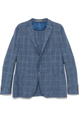 corneliani Check-pattern blazer