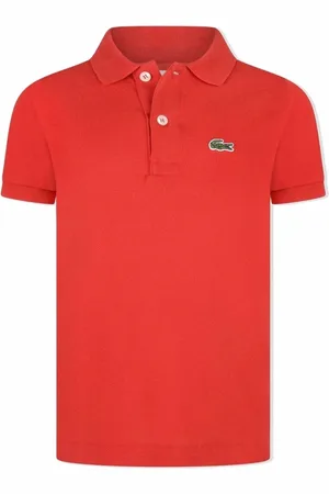 Lacoste Embroidered logo cotton polo shirt