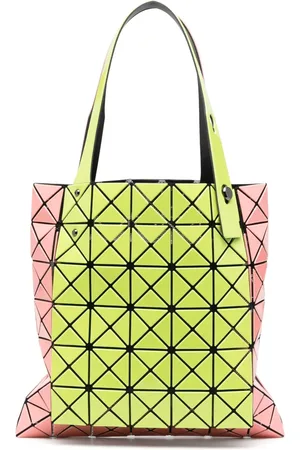 Issey Miyake Two-tone geometric tote bag