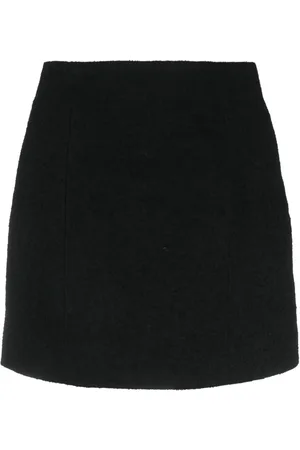 Patou High-waisted A-line miniskirt