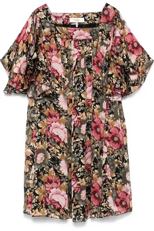 Chloé Floral-print mini dress