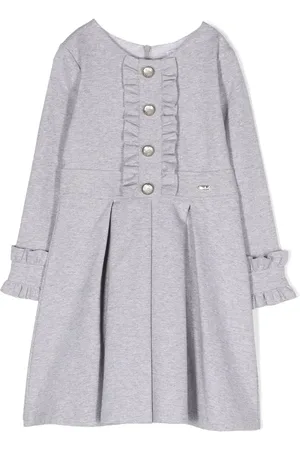 PATACHOU Interlock long-sleeve cotton dress