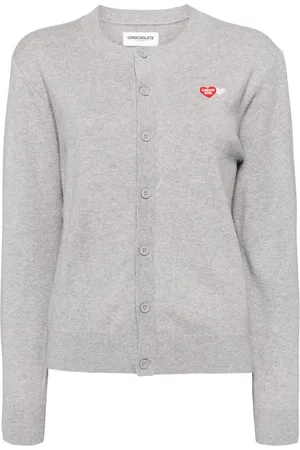 Chocoolate Logo-patched cardigan