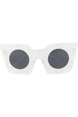 MONNALISA Flower-print cat-eye sunglasses