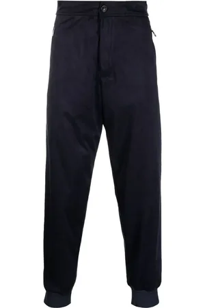 Giorgio Armani Cuffed tapered-leg trousers