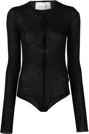 Sportmax Dinar ribbed bodysuit