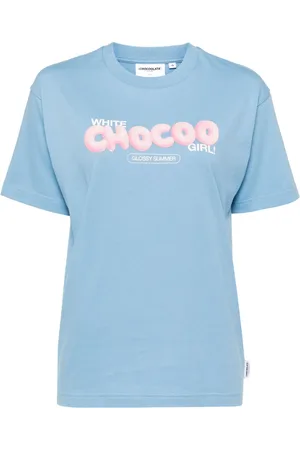 Chocoolate Logo print cotton T-shirt