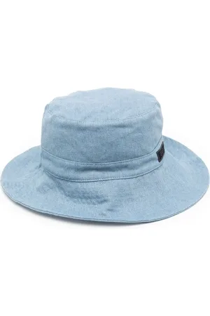 Ganni Logo-patch denim hat