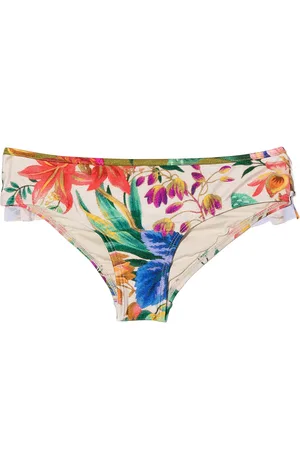 ZIMMERMANN Tropicana print bikini bottoms