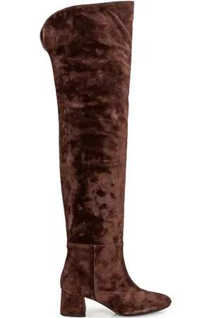 ANNA F. Suede boots