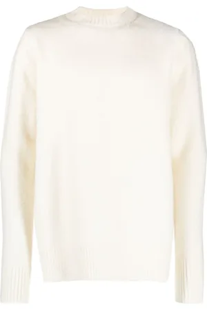 OAMC Logo intarsia-knit wool jumper