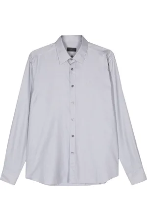 Prada 2000 dogtooth-pattern cotton shirt