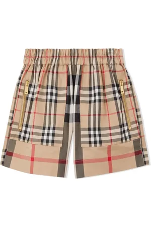 Burberry Patchwork Vintage Check cotton shorts