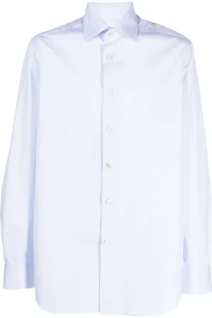 Kiton Striped cotton shirt