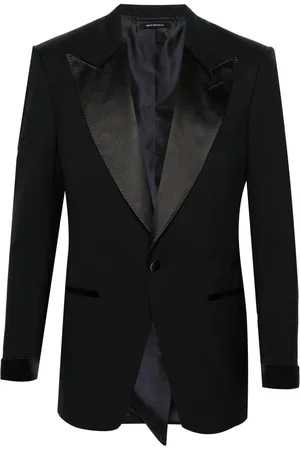 Tom Ford Stitching-details wool blazer
