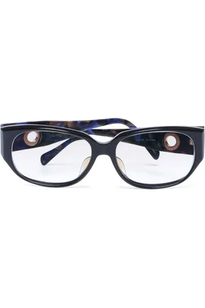 Céline Marbled square-frame glasses