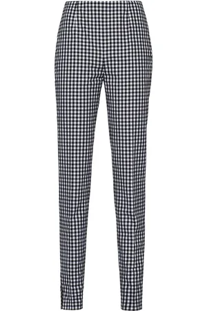 Prada Gingham-check trousers