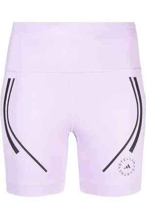 adidas TruePace stripe-detail cycling shorts