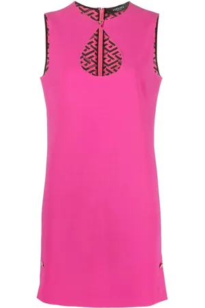 VERSACE Cut-out shift dress