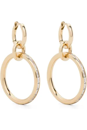 SPINELLI KILCOLLIN 18kt yellow Taryn diamond hoop earrings