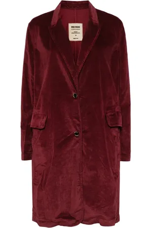 UMA WANG Cotton blend single-breasted blazer