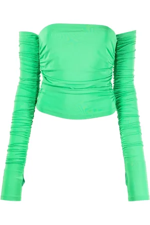 The Andamane Off-Shoudler Draped top