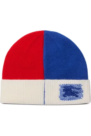 Burberry Colourblock beanie hat