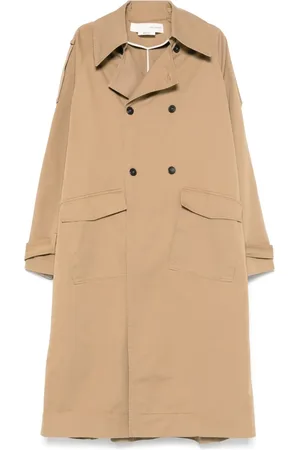 ISABEL BENENATO Cotton trench coat