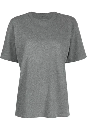 Alexander Wang Glitter-effect jersey T-shirt