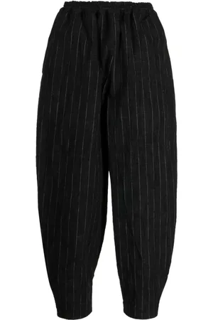 TOOGOOD The Tracer striped cotton trousers