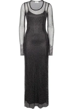 Sportmax Crystal embellishment maxi dress