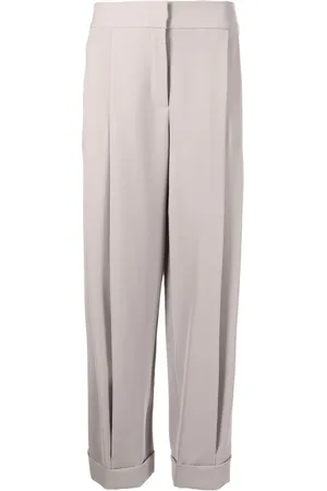 Emporio Armani Pleated straight trousers