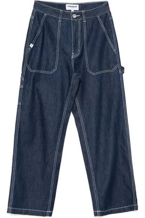 Chocoolate Wide-leg work jeans