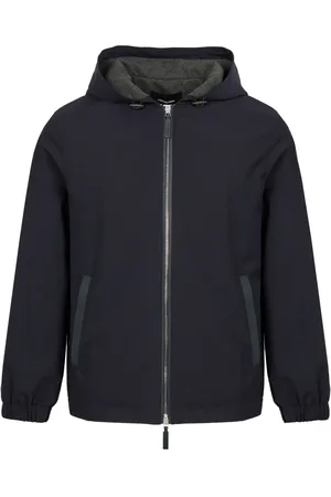 YVES SALOMON Waterproof hooded jacket