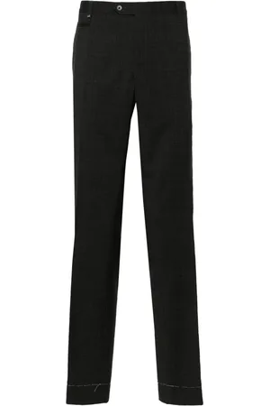 corneliani Mid-rise tailored wool trousers