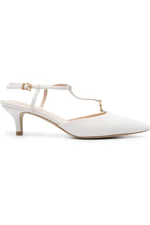 Twin-Set 65mm faux-leather pumps