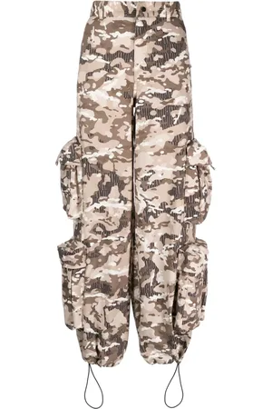 AMIRI Camouflage-pattern cotton cargo pants