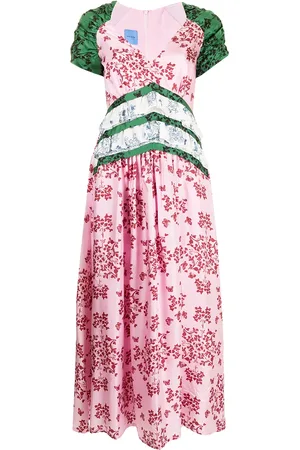 Macgraw Tilda silk maxi dress