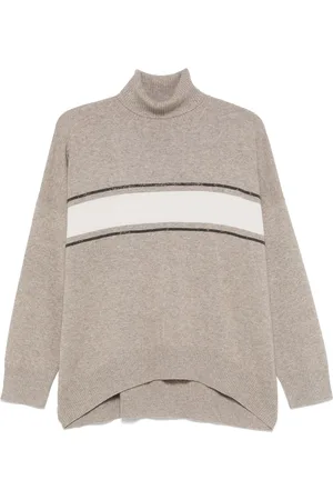 Brunello Cucinelli Stripe-detailing sweater