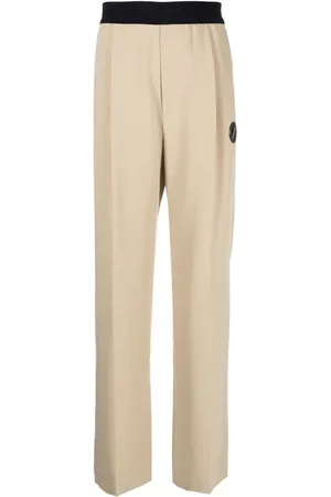 We11 Done High-waisted pleat-detail trousers