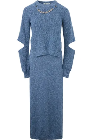 PORTS 1961 Cut-out knitted dress