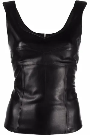 Manokhi Iva leather tank top