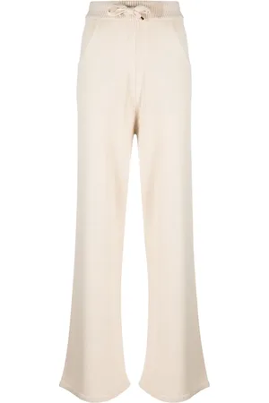 LORENA ANTONIAZZI High-waisted drawstring knitted trousers