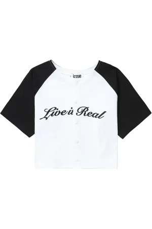 Izzue Colour-block cotton T-shirt