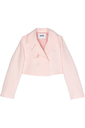 Msgm Double-breasted cropped jacket