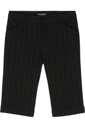 Dolce & Gabbana 2000s pinstripe cropped trousers