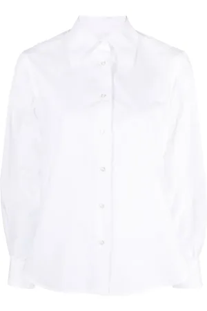 OFFICINE GENERALE Long-sleeve cotton shirt