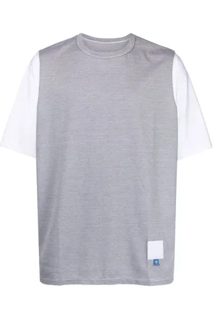 Fumito Ganryu Logo-patch detail T-shirt