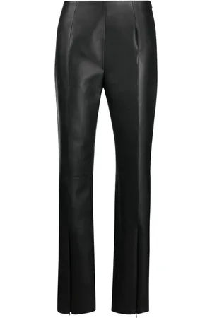 Stand Studio Nicolette faux-leather trousers